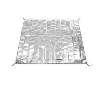 Foldable Ultralight Floor Mat, Aluminum Foil Sleeping Mat, Insulating Thermal Mat, Waterproof, Camping Pad for Trekking, Hiking, Picnics & Beach Trips(L)