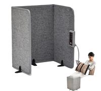 Foldable Under Desk Leg Warmer, Electric Foot Warmer with 45°Tilt Automatic Power Off, 35-65°C, Electric Personal Heater for Office, Home, Indoor Use