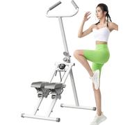 Foldable Vertical Climber Machine for Home Gym, Full Body Workout with LCD Display, Cardio Exercise Equipment for Indoor Fitness