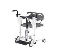 Foldable Walker for Seniors Bedridden Elderly Transfer Machine, Handling, Nursing Device, Hydraulic Lifting Household Rollator Walker(Gris)