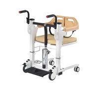 Foldable Walker for Seniors Bedridden Elderly Transfer Machine, Handling, Nursing Device, Hydraulic Lifting Household Rollator Walker(Yellow)