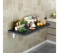 Foldable Wall Desk Space Saving Floating Table with Drop Leaf Design for Laptop and Writing Perfect for Laundry Room Study Bedroom and Balcony ACAB