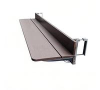 Foldable Wall-Mounted Balcony Table Adjustable Space-Saving Hanging Desk Compact Folding Side Table for Home Coffee Bar Table (80x27cm/31.4x10.6in)