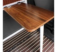 Foldable Wall-Mounted Desk for RVs & Campers - Space-Saving Workstation for Crafts & DIY Projects Compact Plywood Folding Table for Mobile Living Easy-to-Install & Versatile