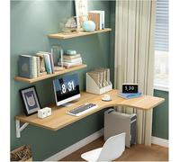 Foldable Wall-Mounted Desk for Small Spaces Space-Saving Murphy Desk Compact Writing Table with Drop-Leaf Design Ideal for Home Office or Bedroom Versatile and Stylish