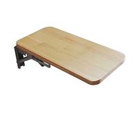 Foldable Wall-Mounted Kitchen Table - Adjustable Sizes 40cm to 80cmVersatile Folding Dining & Computer Workstation Desk Space-Saving Home Office Solution