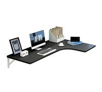 Foldable Wall-Mounted L-Sd Desk - Space-Saving Home Office & Study Writing Table - Corner Desk with Drop Leaf Design - 90cm/100cm/120cm Opts