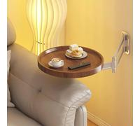 Foldable Wall-Mounted Round Table for RVs, Homes & Offices - Space-Saving Design, Easy Installat, Perfect for Camping and Smals