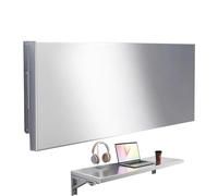 Foldable Wall-Mounted Stainless Steel Table Space-Saving Kitchen Shelf Easy Install & Clean 40x20cm/16x8in Perfect for Home Office & Dining Use