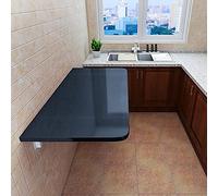 Foldable Wall-Mounted Table Compact Computer Desk with Drop-Leaf Design Ideal for Kitchen Office Restaurant Space-Saving Furniture