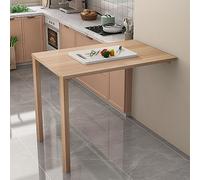 Foldable Wall-Mounted Table Multifunctional Floating Desk Space-Saving Bar & Work Table Compact Dining & Computer Table Ideal for Small Spaces