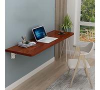 Foldable Wall Mounted Table Space Saving Flip Table for Small Areas Adjustable Desk Portable Folding Workbench Compact Wall Desk for Home & Office Use