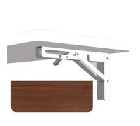 Foldable Wall-Mounted Table, Wooden Drop-Leaf Table for Small Spaces, Perfect for Kitchen, Laundry, Office