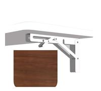 Foldable Wall-Mounted Table, Wooden Drop-Leaf Table for Small Spaces, Perfect for Kitchen, Laundry, Office