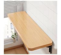 Foldable Wall-Mounted Wooden Table Space-Saving Drop-Leaf Table for Kitchen Bedroom Living Room Office Laundry Kids 40cm x 90cm Compact Design