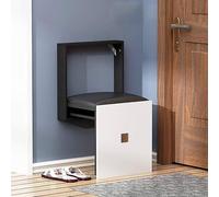 Foldable Wall Stool, High-End Shoe Changing Bench & Shower Seat, Elegant Entryway & Bathroom Stool for Space-Saving Convenience