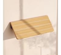 Foldable Wall Table Floating Wall-Mounted Dining Table Multipurpose Wooden Kitchen Table Space-Saving White 100x20cm (39.3x8in)