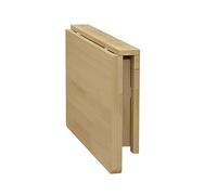 Foldable Wall Table Space-Saving Kitchen Dining Desk Multifunctional Floating Desk for Home Office Portable Workbench Wall-Mounted Folding Table (Size: 70x50cm)
