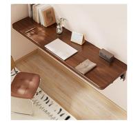 Foldable WallMounted Desk SpaceSaving Table for Home Office Study Kitchen Dining Room Restaurant BarWalnut Color (60x30cm) Versatile & Stylish