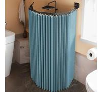 Foldable WallMounted Shower RailLightweight Aluminium Folding Shower Pole for Wet Room Adjustable 2Fold Shower Aid SpaceSaving & Durable Design