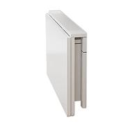 Foldable WallMounted Table White WoodSpaceSaving Floating Desk for Small SpacesWall Table for Kitchen Dining Computer Desk Modern Design