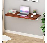 Foldable WallMounted Table with Drop Leaves SpaceSaving Bar Table Portable Workbench Laptop Desk for Home Office Studio (40 x 20 cm Teak 60 kg Capacity)