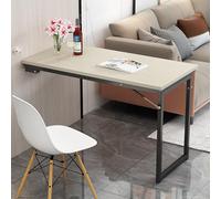 Foldable WallMounted TableMultiFunctional DropLeaf DeskSpaceSaving Dining Table/Workstation100×60×75cm PerfectSmall Spaces