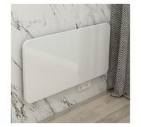 Foldable WallMounted WorkbenchPortable Floating Table for Study Dining Balcony Bedroom Bathroom & KitchenSpaceSaving White (50x20cm)