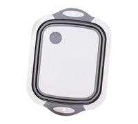 Foldable Wash Basin- Chopping Board Sink, Dish Tub | Multi Purpose Camping Kitchen Bracket | Folding Washing Basin, for Home Bathroom Vegetable Meat Fruit Cooking Travel