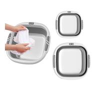 Foldable Wash Basin | Washtub for Dishing,Space-Saving Foot Soaking Washtub, Portable Clothes Washing Tub for Laundry Camping Hiking Bathroom