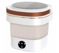 Foldable Washing Machine, Compact and Portable, Easy To Operate, with Hidden Drain Valve, Suitable for Homes, Dormitories, Etc. (off)