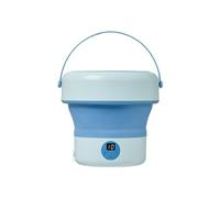 Foldable Washing Machine - Detachable Washing Machines with Spin Dryer | Timing Screen Display, 4.8L for Dormitories, Apartments, Camping