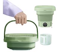 Foldable Washing Machines - 8L Foldable Underwear Washers | Fully Automatic High Capacity Efficient Person Small Laundry Bucket