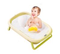 Foldable Washing Tub, Portable Travel Bathtub,Cartoon Silicone Bath Net - Shower Tool, Baby Supplies, Double Temperature Sensitive Heat Insulation for Bathroom