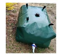 Foldable Water Bladder Storage Container, 20-1320 Gal Large Capacity Soft Water Bag for Drought Resistance Fire Prevention Emergency(Green,1.6x1.2x0.99m/1893L/500gal)
