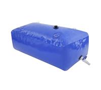 Foldable Water Bladder Storage Container 240L Water Container Collector with PVC Mesh & Stainless Steel Frame Portable Durable Water Tank for Emergency Water Delivery, Irrigation, and More
