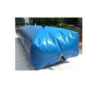 Foldable Water Bladder Tank 15 Gallon Leakproof Water Container with Faucet Waterproof for Firefighting Gardening Emergency Storage (59.1x39.4x27.6in)