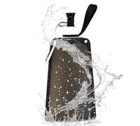 Foldable Water Bottle - Portable Hydration Pouch for Men Women, Commuting with Leakproof Squeeze Design, Lightweight Water Bag for Running Outdoor Use, 4.72x9.84 inches