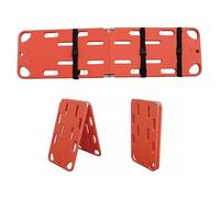 Foldable Water Rescue Back Stretcher, Portable Swimming Pool Floating Spine Board, Emergency Responder Backboard for Swimming Pool Sports Venues (2folds)