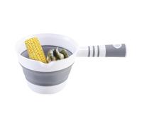 Foldable Water Spoon - Bath Pourer, Portable Spoon, Lightweight Kitchen Spoon, Compact Cooking Aid, Multifunctional Washing Accessory | Convenient With Hook For Daily Use In The Garden Shower