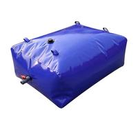 Foldable Water Storage Bladder Bag,Large Capacity Portable Flexible Tank,Agriculture Water Container Carrier with Outlet,Rainwater Storage Bag,for Outdoor Agricultural Watering(350L)
