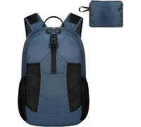 Foldable Waterproof Backpack, 25L Lightweight Packable Daypack, Outdoor Travel Camping Hiking Backpacking Packs (B)