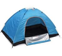 Foldable Waterproof Single-door -to-build Automatic Quick-opening Outdoor Travel Camping Tent Beach Sun Shelter Happy house (Blue) beautiful scenery
