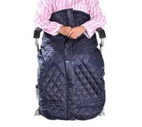 Foldable Wheelchair Leg Cover,Rain Cover for Wheel 1Pc Wheelchair Blanket Plush Lined Waterproof Warm Thickened Elderly Patients Zipper Leg Guard(Gray)