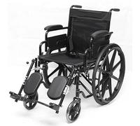 Foldable Wheelchair Lightweight 14 KG Folding Self Propelled Wheelchair Mobility Chair Leg Rest Foldable Footrest Double Breaks New!