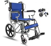 Foldable Wheelchair, Super Lightweight 11 KG, Folding Self Propelled Wheelchair, Mobility Chair, Foldable Footrest, Double Break, New