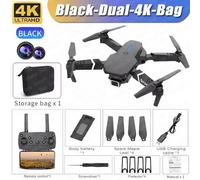 Foldable Wifi Fpv Drone With Dual 4K Camera Height Hold And Carry Case