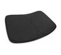 Foldable Windshield Sun Shade for Ford Fiesta 2008-2023, Car Front Window Sun Visor Protector Blocks UV Rays Heat Shield Reflector Keeps Vehicle Interior Cool,Black