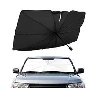 Foldable Windshield Sun Shade Umbrella for Land Rover Range Rover Vogue 2014-2022, UV & Heat Protection, Multi-Angle Adjustable, with Case