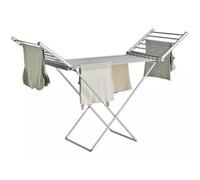 Foldable Winged Electric Laundry Drying Horse Rack - Laundry Drying Horse With Heated Folding Wings - 220W Energy Efficient